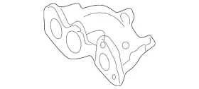 022-253-017-k Volkswagen Genuine Exhaust Manifold