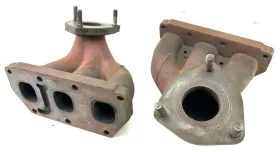 022253034l Volkswagen 2002-2005 Golf Gti Jetta Gli R32 Exhaust Manifold Pair 2.8l 3.2l Oem