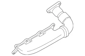 059-253-033-bp Volkswagen Genuine Exhaust Manifold