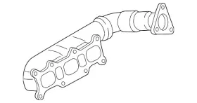 059-253-034-bp Volkswagen Genuine Exhaust Manifold