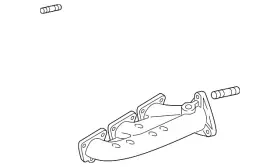 06e-253-031-ab Volkswagen Genuine Exhaust Manifold