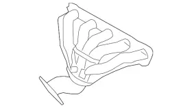 Volkswagen 07k-253-031-j Genuine Exhaust Manifold