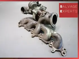 8603691 Volvo 2011 S40 Engine Motor Exhaust Manifold Turbo Turbocharger Oem
