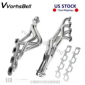 Vvorhsbell 683306 Stainless Manifold Headers For Dodge Ram Hemi Truck 1500 5.7 5.7l 2009-2018