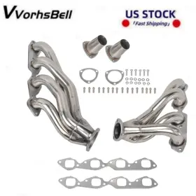 Eh28624-3d Vvorhsbell For Chevy Big Block V8 396 402 427 454 502 Stainless Exhaust Headers Kit Shorty