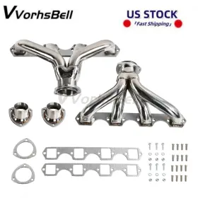 Eh28714-3d Vvorhsbell Stainless Exhaust Headers For 68-76 Cadillac Calais 68-74 Big Block New