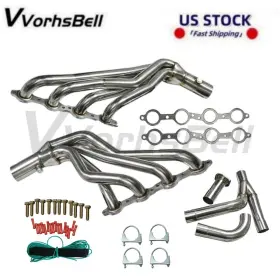 Eh28903-3d Vvorhsbell 1 3/4 Headers With Y-pipe For Silverado Sierra Truck 99-06 4.8l 5.3l 6.0l Long Tube