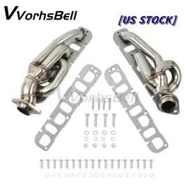 Eh28989-3d Vvorhsbell For 2009-2017 Dodge Ram 1500 2wd 4wd 5.7l Hemi V8 Exhaust Shorty 1-5/8 Inch Headers