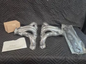 Ma005 Wapp Small Block Chevy Coated Hugger Headers Shorty Street Rod 350 400 Sbc Like New