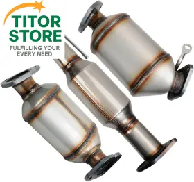 16710 Wasaett 16574 16709 High Flow Front Catalytic Converter Kit For Chevy Traverse 2009-2017 Gmc