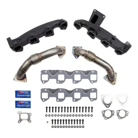 Wcf100226 Wehrli 17-24 Compatible With/replacement For Chevrolet Duramax Billet Exhaust