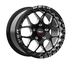 S91070022p42 Weld Camaro G8 Cts-v Solana Beadlock 17x10 5x120 Gloss Black Mil