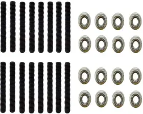 Autop1336 Wepow-autoparts Stainless Steel Bolt Exhaust Manifold Header Stud Kit For Ford F150 4.6l/5.4l V8