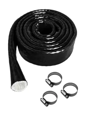 Aymk294 Yamakato 1/4 Inch Id Heat Shielded Fire Thermo Armor Sleeve Silicone Coated