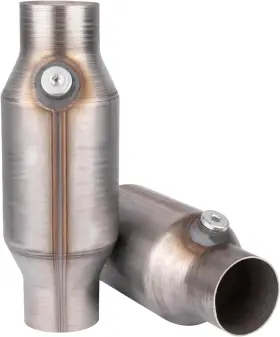 23qy-1029 Yeoflagtrade Catalytic Converter 2.25 Inch 2 Pcs High Flow Universal 2pcs