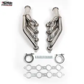 Yh2025002 Yh Turbo Headers 1-7/8 Inch 304ss Up&forward For Chevy Gm Small Block V8 Lsx Ls1 Ls6