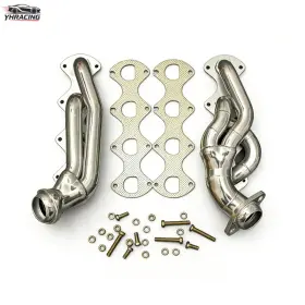 Yh2025036 Yh Ceramic Coat Shorty Headers For 2004-2010 Ford F-150 1-5/8 Inch Primaries 5.4l V8