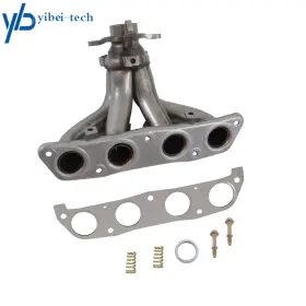 Yi238686t Yibei-tech Exhaust Manifold With Gasket For Chevrolet Prizm 98-01 Toyota Corolla 1.8l 98-02