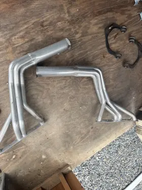 Zemco 69510-w1-1007 Long Tube Performance Headers For Small Block V8