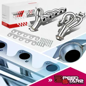 Zpd-jvthd042 Zpeedstarz Metallic Stainless Steel Exhaust Headers For 96-02 Dodge Ram 2500 3500 V10 8.0l