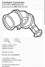 2018 - 2023 Audi S4 S5 SQ5 3.0 B9 Catalytic Converter (8W0131703T) Used. Price: $1200.00.