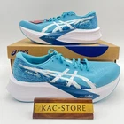 Asics Magic Speed "wide" 1011B873 402 Stillwater White Running Shoes Oki New. Price: $119.72.