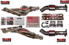 Kooks 2'' Green Catted Stainless Long Tube Headers Kit 2021-24 Dodge Ram Trx 6.2 New. Price: $3953.34.