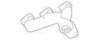 Genuine Mazda Exhaust Manifold 1F21-13-451 New. Price: $56.21.