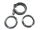 Dynatech V-clamp Assembly 3 Od Tubing Steel Rings Stainless Kit New. Price: $55.73.