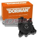 Dorman Front Left Power Window Motor For 2004-2007 Chrysler Town & Country Xj New. Price: $69.60.
