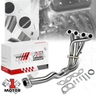 Stainless Steel Exhaust Manifold Header Set For 93-97 Toyota Corolla 1.8L 7AFE New. Price: $209.99.