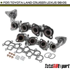 2X Exhaust Manifold W/ Gasket For Toyota Land Cruiser Lexus LX470 Left & Right New. Price: $262.99.