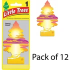 12 Pack Little Trees Sunset Beach Scent Air Fresheners For Car And Home New. Price: $14.50.