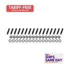Optitorque 10555, Set Of 16 Bbc Header Stud Kit 3/8 X 1.670 Oal Black Steel New. Price: $125.41.