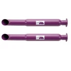 Flowtech 50232FLT Purple Hornies 3-HOLE Shorty Glasspack Header Muffler New. Price: $181.95.