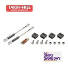 Drag Race Solutions 4040-WMS-BLK, Kit Mild Stl Weld Tether Collector New. Price: $226.16.