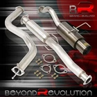 For 1992-1995 Civic Eg Hatch 2.5" Catback Exhaust 4.5" Gray Muffler Tip Godsnow New. Price: $167.94.