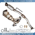 Catalytic Converter For 2002-2006 Nissan Altima Front And Rear 2.5L With Gasket New. Price: $168.75.