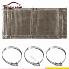 6"X12" Universal Motorcycle Exhaust Heat Shield Pipe Blanket Fits 2.75-3.5" New. Price: $25.97.