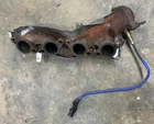 Left Exhaust Manifold Assembly & Gasket 5.0L - Jaguar / Land Rover LR035109 Used. Price: $100.00.