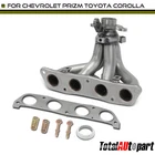 New Exhaust Manifold W/ Gasket For Chevrolet Prizm Toyota Corolla L4 1.8L Petrol. Price: $74.99.