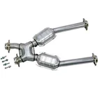Bbk Short Catted X-pipe 1996-2001 Ford Mustang W/ Long Tube Headers New. Price: $650.67.