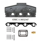 Barr Marine Omc/volvo Ford V-8 Center Rise Exhaust Manifold Painted W/hardware New. Price: $325.00.