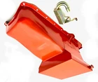 1955-79 Sb Chevy Drag Racing Oil Pan Strip Style Hv 283 327 350 383 400 Orange New. Price: $129.95.