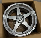 18X9.5+10.5 Staggered Flow Formed Wheels Rims 5X114.3 Set Of New Fits 350Z. Price: $960.00.
