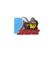 Dodge Challenger Charger New Scat Pack 392 Emblem Decal Front Fender Right Side. Price: $90.00.