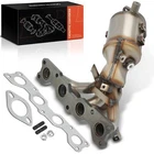 Front Catalytic Converter W/ Integrated Exhaust Manifold For Hyundai Sonata 2.4L New. Price: $271.69.