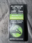 Eco-plug Magnetic Oil Drain 12MM-16MM Aluminum Pan Self-tap New. Price: $14.99.
