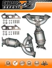 Manifold Catalytic Converter For Volvo S80 2.9L 2002-2004 Non-turbo Bank 1&2 Set New. Price: $185.98.