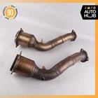 Porsche Cayenne 958 4.8L Front Engine Exhaust Downpipe Set 7L5131705K Oem Used. Price: $664.00.
